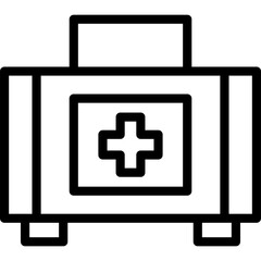 Canvas Print - First Aid Kit Icon