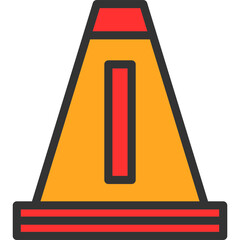 Poster - Traffic Cone Icon