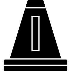 Poster - Traffic Cone Icon