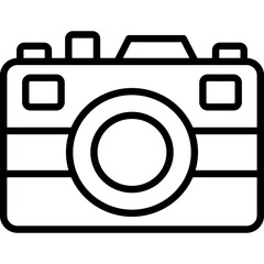 Canvas Print - Photo Camera Icon