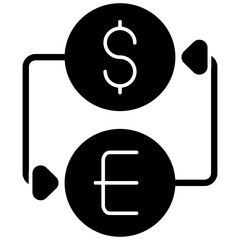 Sticker - Currency Exchange Icon