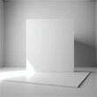 Empty White Product Stage, Product Background, Professional Studio Photography