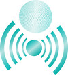 Season celebration internet wifi communicate networking website sharing abstract backgrounds illustration