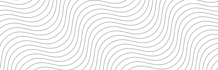 curved wave lines pattern on white background. diagonal wave striped lines pattern for backdrop and 