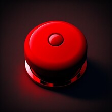 Red Button On The Dashboard