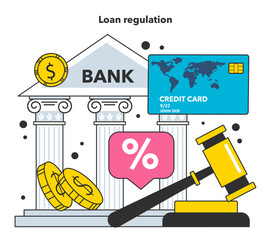 Loan regulation as a measure to reduce inflation. Economics crisis