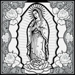 © Gpbolde - The holy Virgin of Guadalupe mexico
