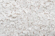 White eggshell background. Broken eggshells. Natural texture
