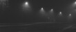 Black and White Midnight Fog in Milan