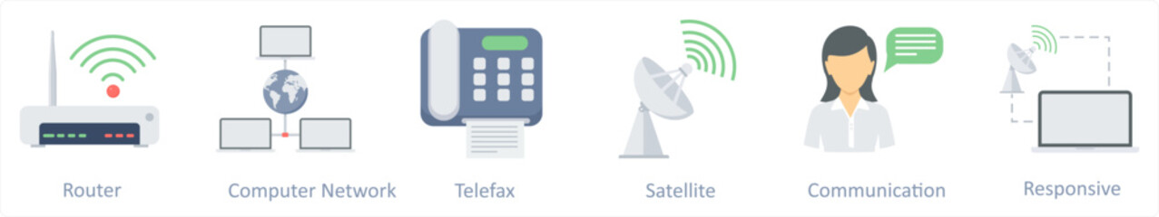 router, computer network, telefax