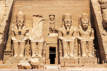 Abu Simbel Closeup