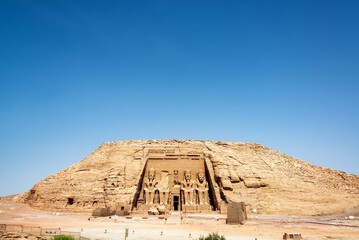 Canvas Print - View of Abu Simbel