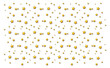 Various stars on a transparent background - digital illustration.