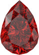 red jewels and Red ruby isolated, Red gemstone asy to use