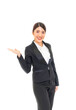 © NARONG JHANWATTANA - Full length portrait of attractive businesswoman.