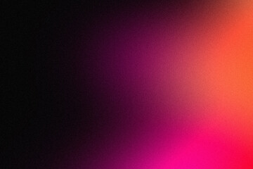 Aufkleber - Abstract warm pastel blurred grainy gradient background texture. Colorful digital grain noise effect pattern. Lo-fi multicolor vintage design. Retro analog photo film overlay, screen filter effect