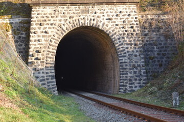 Wall Mural - Eisenbahntunnel