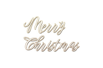 merry christmas lettering