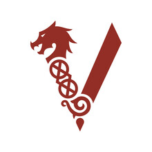 Vikings Valhalla Netflix Series Logo vector