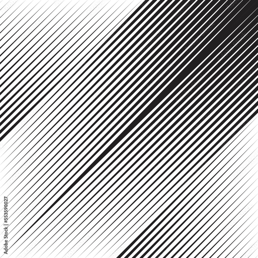 Abstract Black Diagonal Striped Background . Vector parallel slanting ...