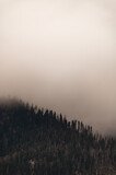 Fototapeta Na ścianę - Clouds over mountain