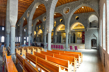 large armenian church for culture and faith open to visitors