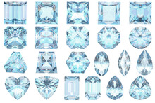 Sky Blue Topaz Gemstone And Blue Jewelry Gems Easy To Use