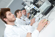 © auremar - students with their professor in the laboratory