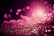 Leinwandbild Motiv pink glitter background suggesting magic and luxury with a cozy atmosphere