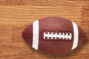 Poster - Classic leather american Football ball