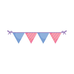 Sticker - pennant decoration icon