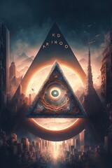 Wall Mural - Exploring the infinity of time within the world