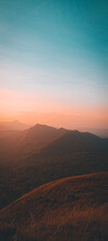 Sunrise Over The Mountains,mountain.blue,sky,nature,wallpapers
