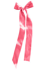 Sticker - Pink bow isolated