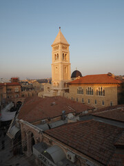 Wall Mural - Roofs of the dome and bell tower