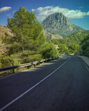 Droga Góry Natura Alicante Kolarstwo