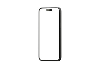 Wall Mural - realistic smartphone template mockup for user experience presentation