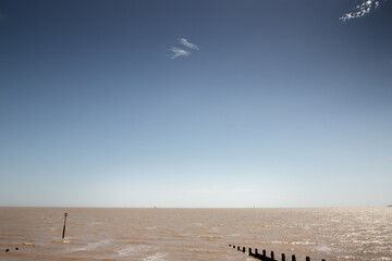 Sticker - View of Dovercourt Beach in Essex England