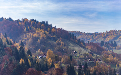 Wall Mural - Transylvania Fall Landscape