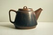 Retro teapot in sung glazed stoneware from the 1960s.