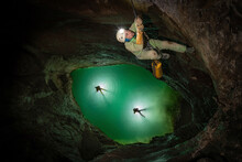 Adventure Exploration Expedition Of Veryovkina, The Deepest-known Cave On Earth, Abkhazia