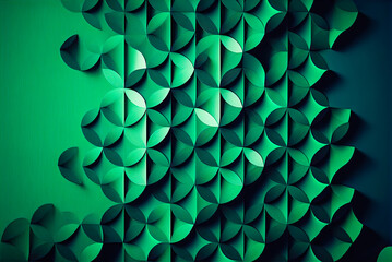 Wall Mural - St. Patrick's Day design, background, graphic. Generative AI