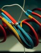 © Mikey - red and blue cables