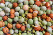 Green peas and chana or chickpea and mung beans