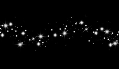 Wall Mural - abstract twinkle star for background
