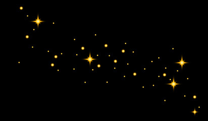 Wall Mural - abstract twinkle star for background and overlay