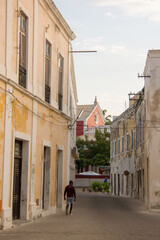 Wall Mural - Street at the Stone Town in the Island of Mozambique