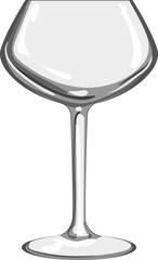 Sticker - drink cocktail glasses cartoon. drink cocktail glasses sign. isolated symbol vector illustration