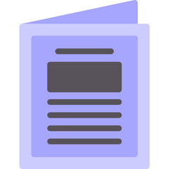 Sticker - Magazine Icon