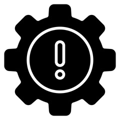 Canvas Print - Crisis Managemenet Icon